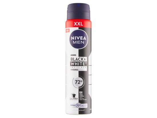 NIVEA Men Sprej AP B&W Invisible Original 250 ml