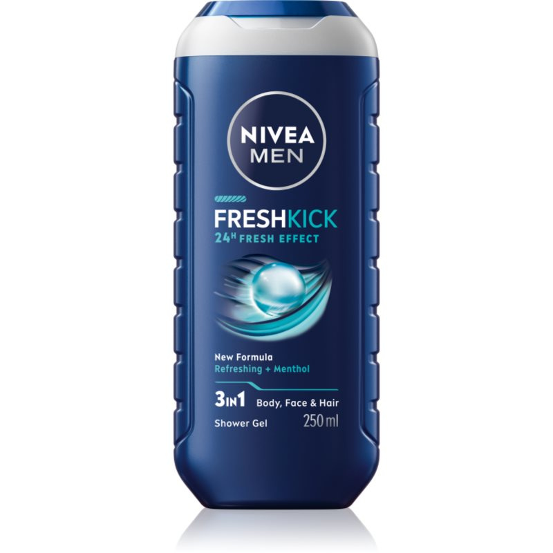 Nivea Men Fresh Kick sprchový gel pro muže 250 ml