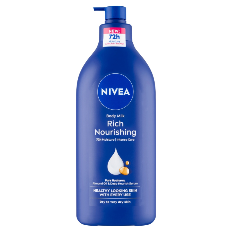 Nivea Body Milk výživné tělové mléko 625 ml