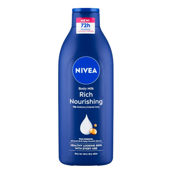 Nivea Body Milk výživné tělové mléko 625 ml