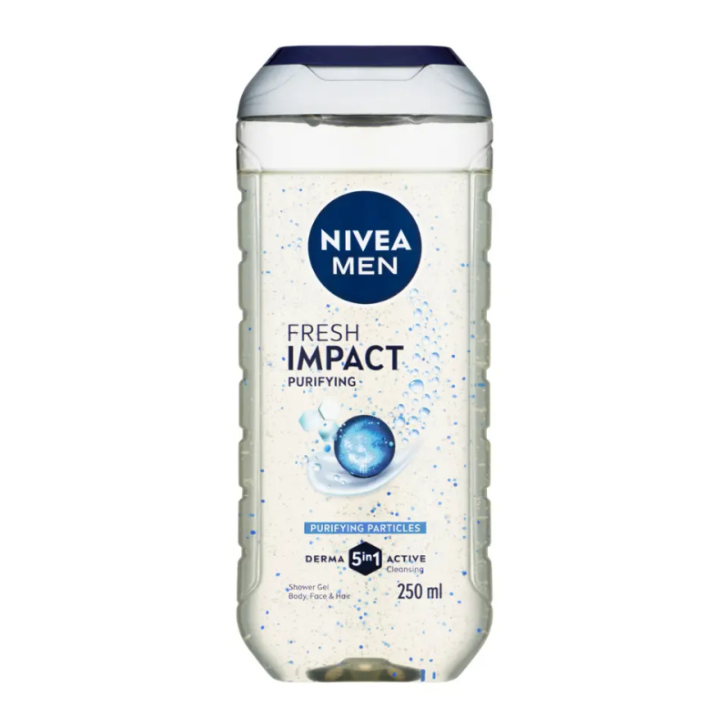 NIVEA MEN Pure Impact sprchový gel pro muže 250 ml