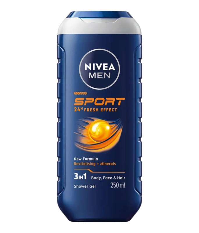 Nivea Men Sport sprchový gel s minerály pro muže 250 ml