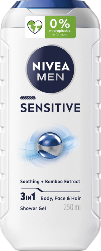 NIVEA MEN Sensitive sprchový gel pro muže 250 ml