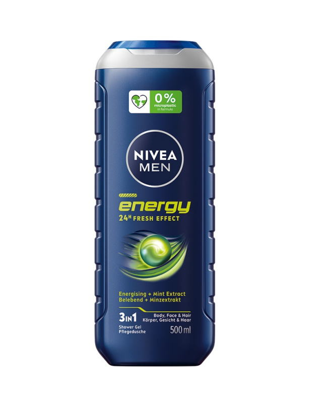 NIVEA MEN Energy sprchový gel pro muže 500 ml