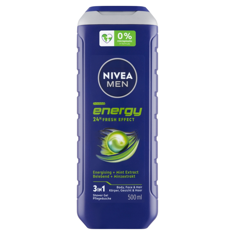 NIVEA MEN Energy sprchový gel pro muže 500 ml