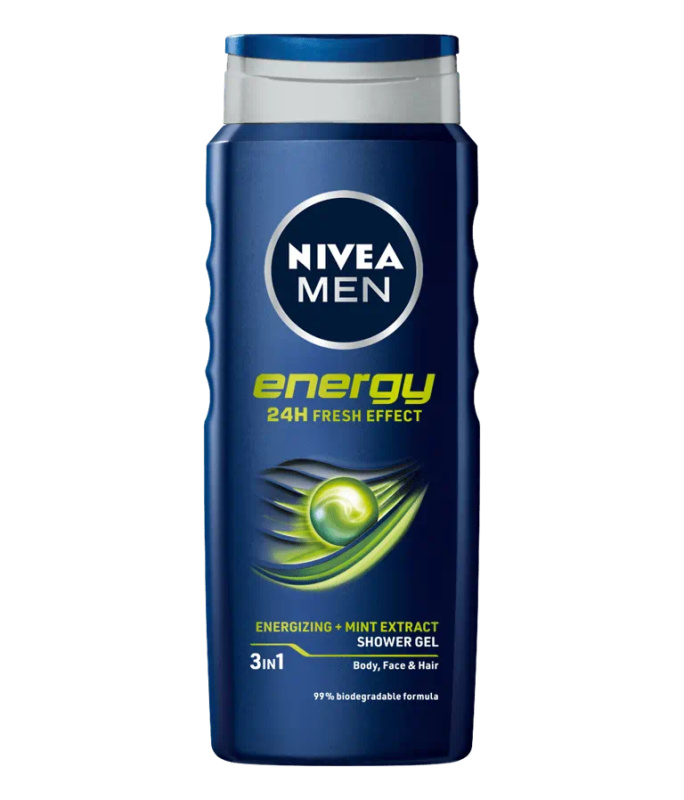 NIVEA MEN Energy sprchový gel pro muže 500 ml