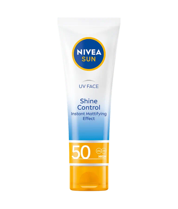 NIVEA SUN UV FACE lehký zmatňující pleťový krém na opalování SPF 50 50 ml