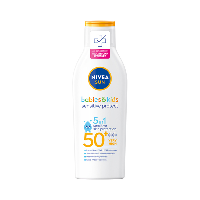 NIVEA SUN Kids dětské mléko na opalování SPF 50+ 200 ml