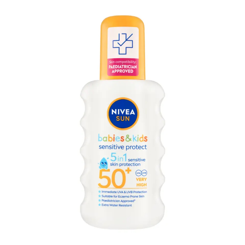 Nivea Sun Kids dětský sprej na opalování SPF 50+ 200 ml