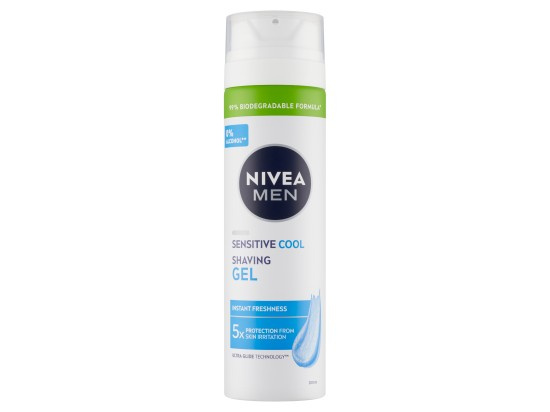 Nivea Men Sensitive Cool gel na holení 200 ml