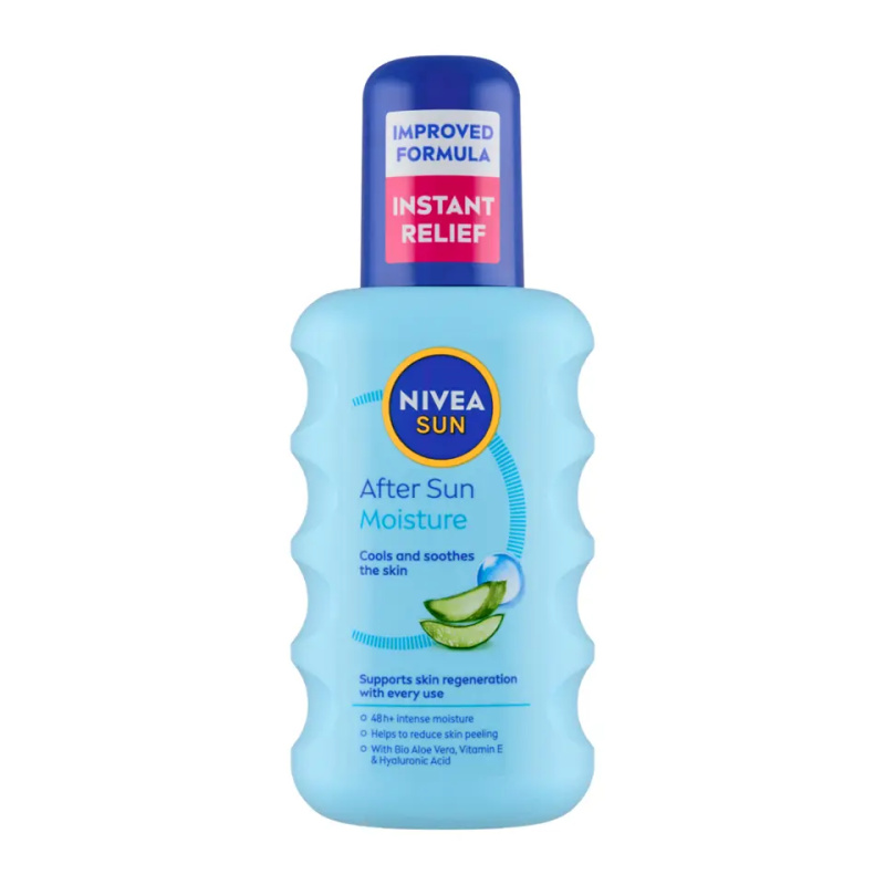 NIVEA SUN After Sun hydratační sprej po opalování s aloe vera 200 ml