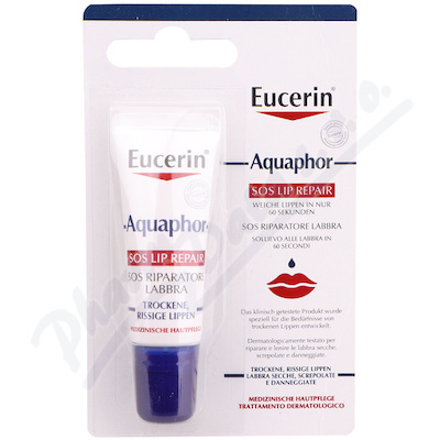 Eucerin Aquaphor regenerační balzám na rty 10 ml