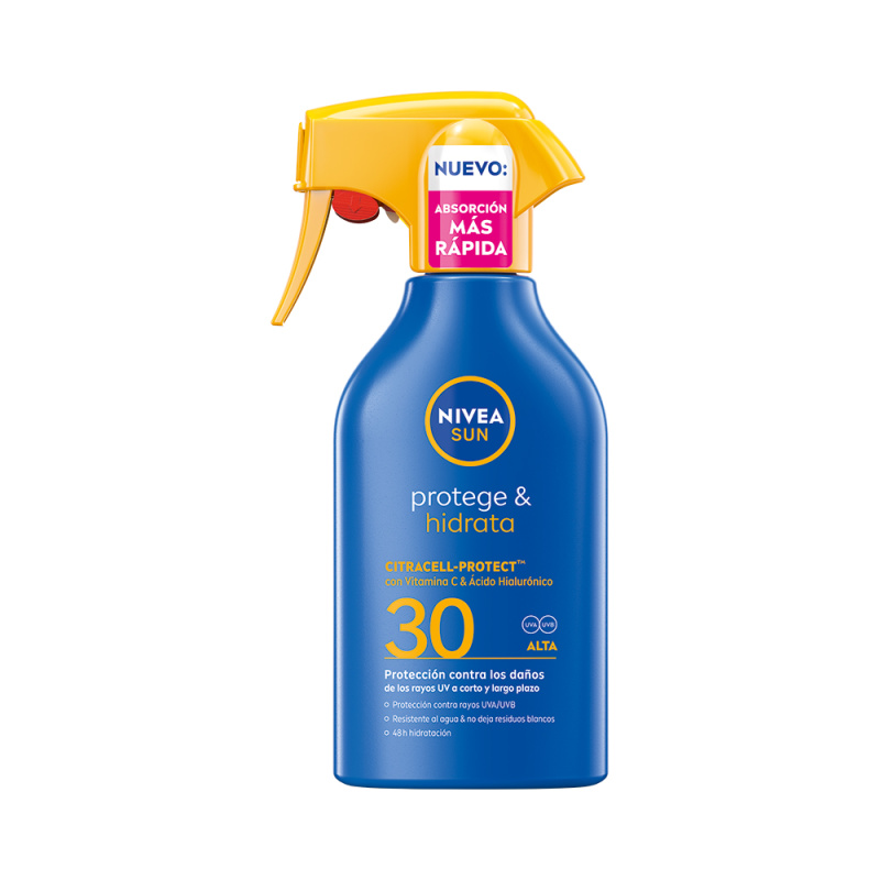 NIVEA SUN Protect & Moisture hydratační sprej na opalování SPF 30 270 ml