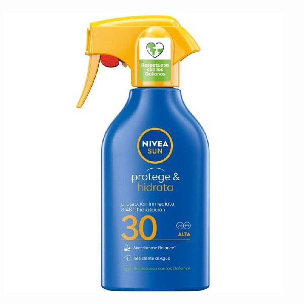 NIVEA SUN Protect & Moisture hydratační sprej na opalování SPF 30 270 ml