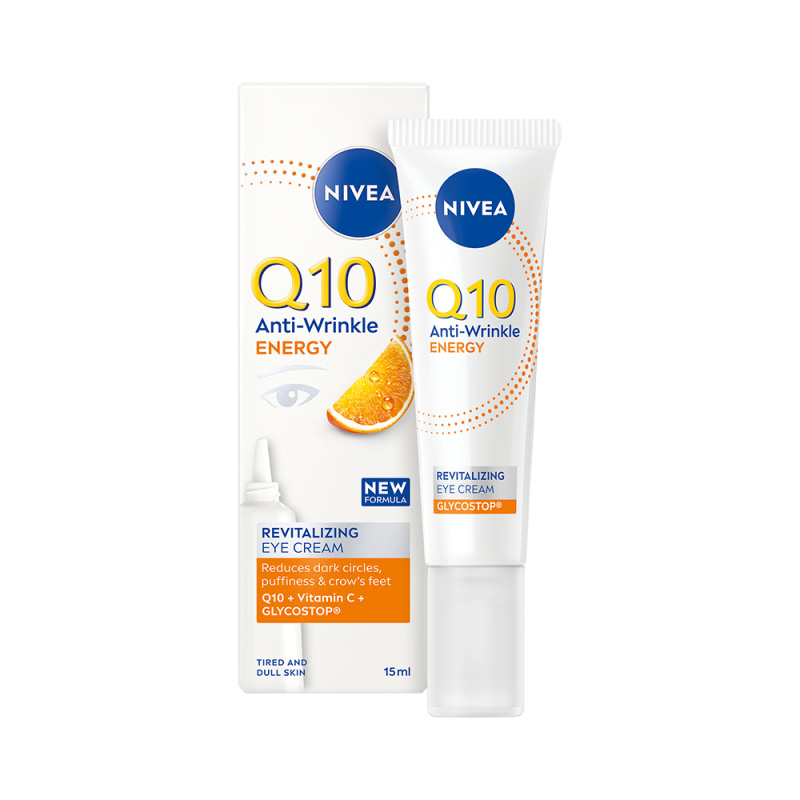NIVEA Q10 Energy oční krém proti vráskám 15 ml