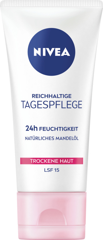 NIVEA Nourishing výživný denní krém pro suchou pleť SPF 15 50 ml