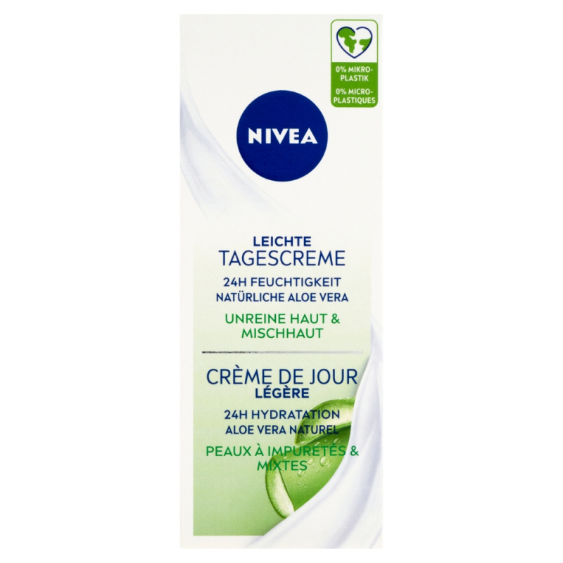 Nivea 24 h Moisture denní krém s aloe vera 50 ml