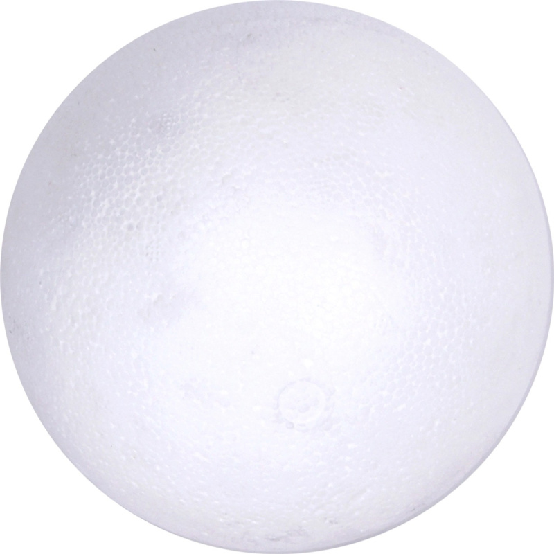 Polystyrenová koule bílá průměr 8 cm