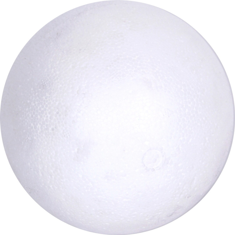 Polystyrenová koule bílá průměr 10 cm