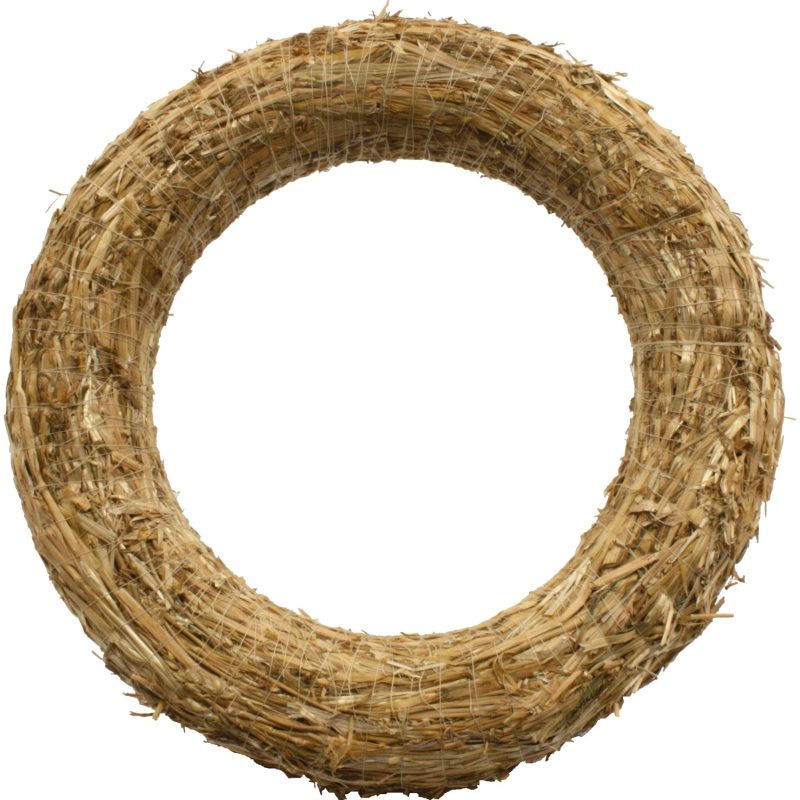 Slámový věnec průměr cca 20 cm