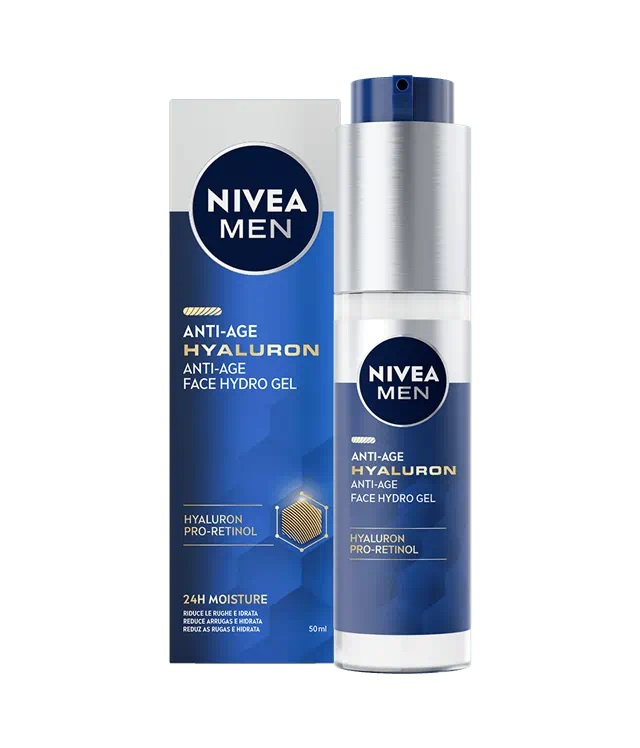 NIVEA MEN Hyaluron osvěžující pleťový gel pro muže 50 ml