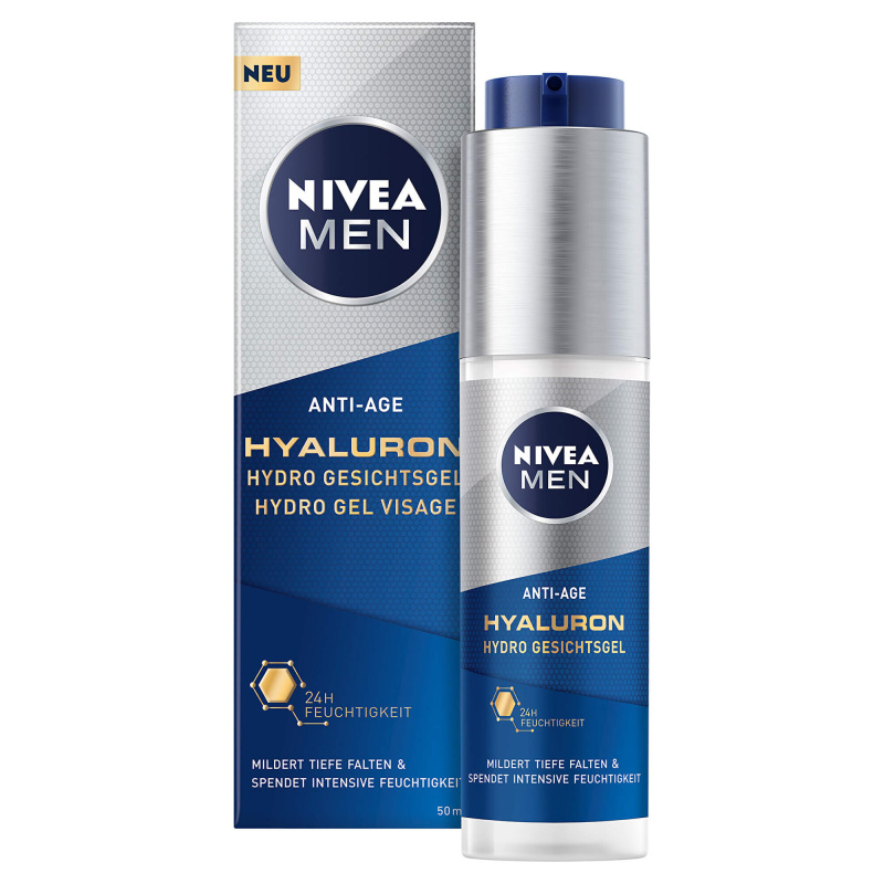 NIVEA MEN Hyaluron osvěžující pleťový gel pro muže 50 ml