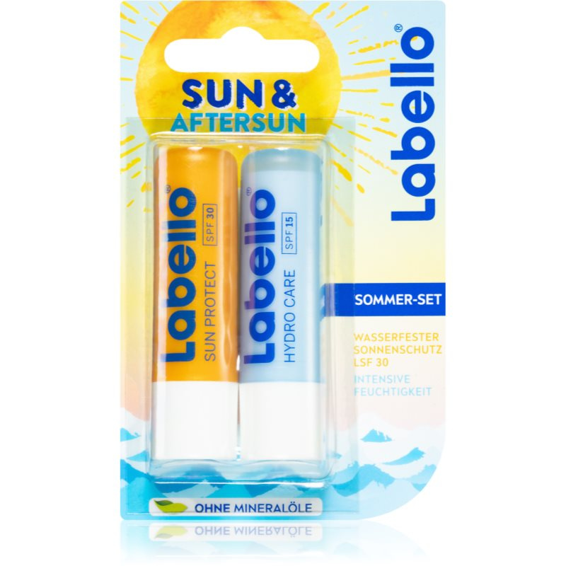 Labello Sun & Aftersun výhodné balení na rty