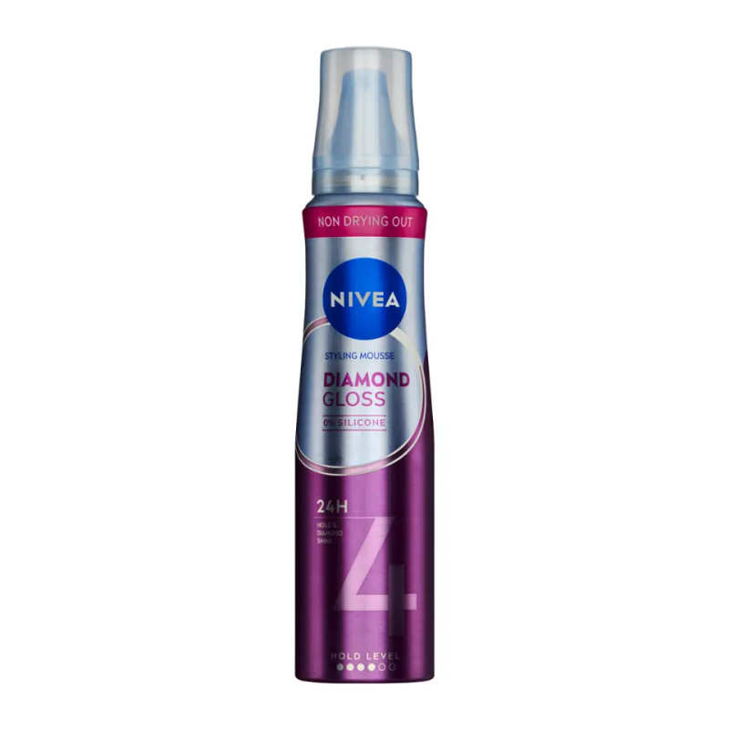 NIVEA Diamond Gloss pěnové tužidlo 150 ml