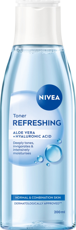 Nivea Osvěžující čisticí pleťová voda pro normální a smíšenou pleť 200ml
