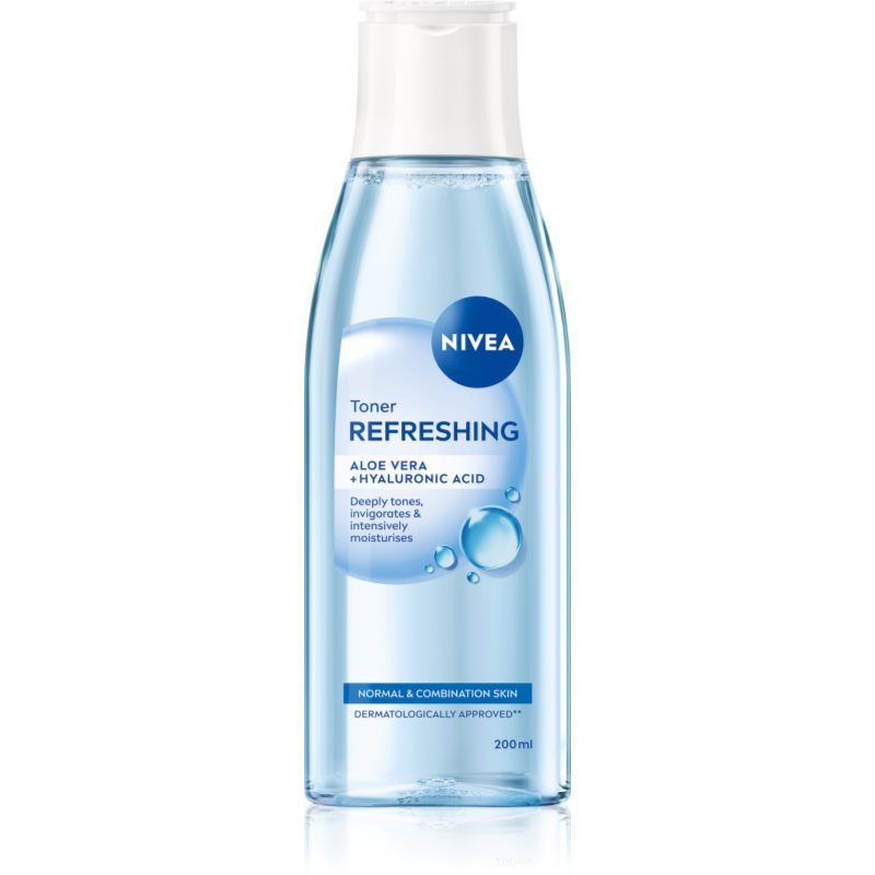 Nivea Osvěžující čisticí pleťová voda pro normální a smíšenou pleť 200ml