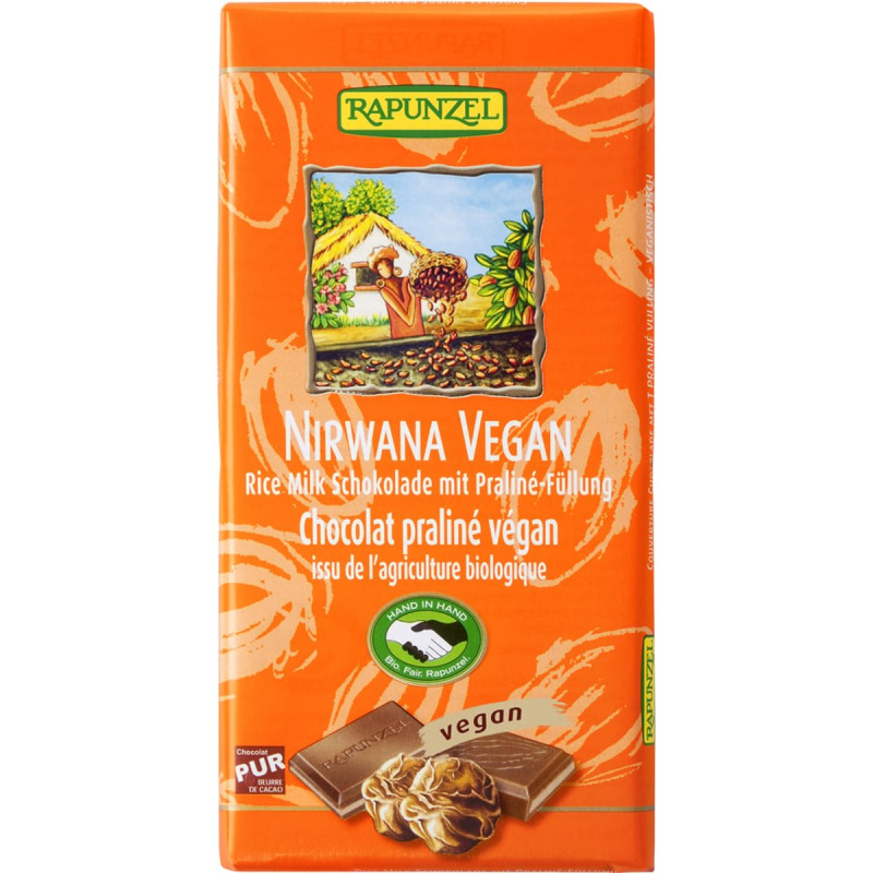 Rapunzel BIO Čokoláda nirwana vegan