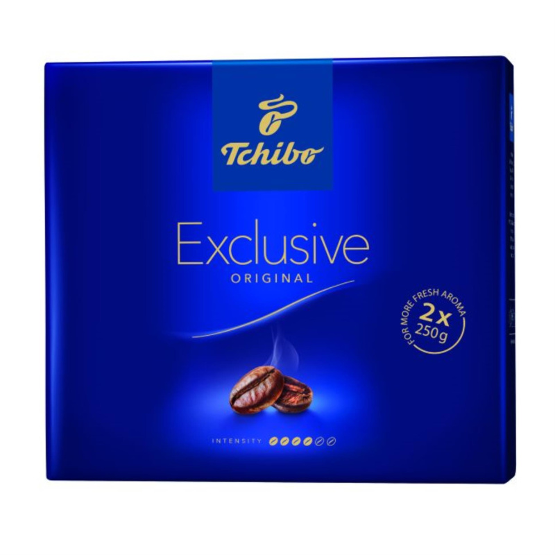 Káva mletá Tchibo Exclusive, 2 x 250 g
