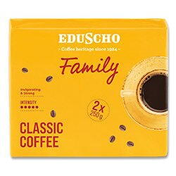 Eduscho Family - mletá káva - 2 x 250 g