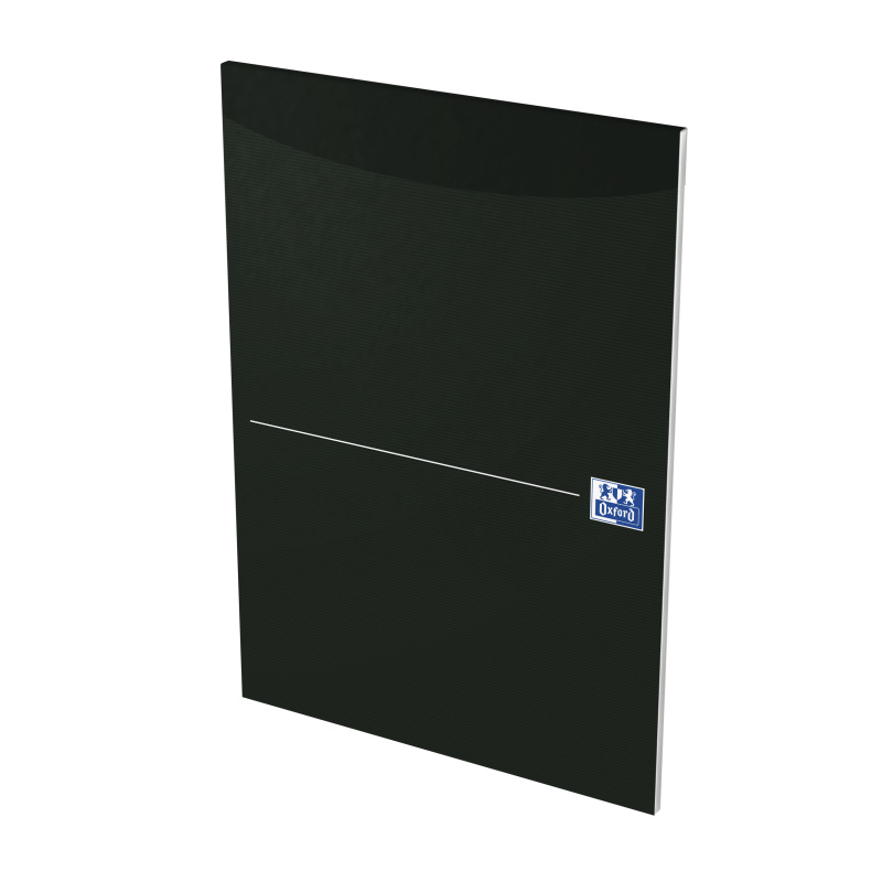 Oxford Smart Black - blok A4 - linkovaný, 50 listů