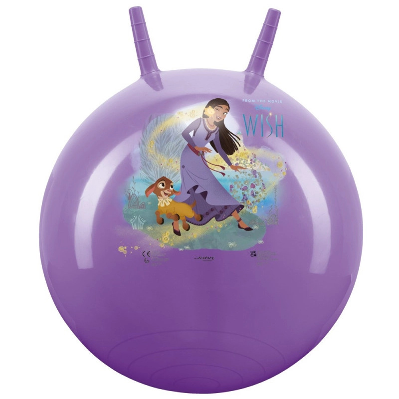 Skákací míč DISNEY WISH s držadly