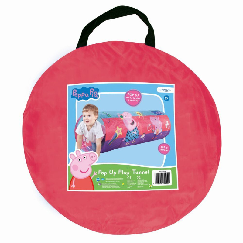 POP UP Tunel Peppa Pig 145x50 cm