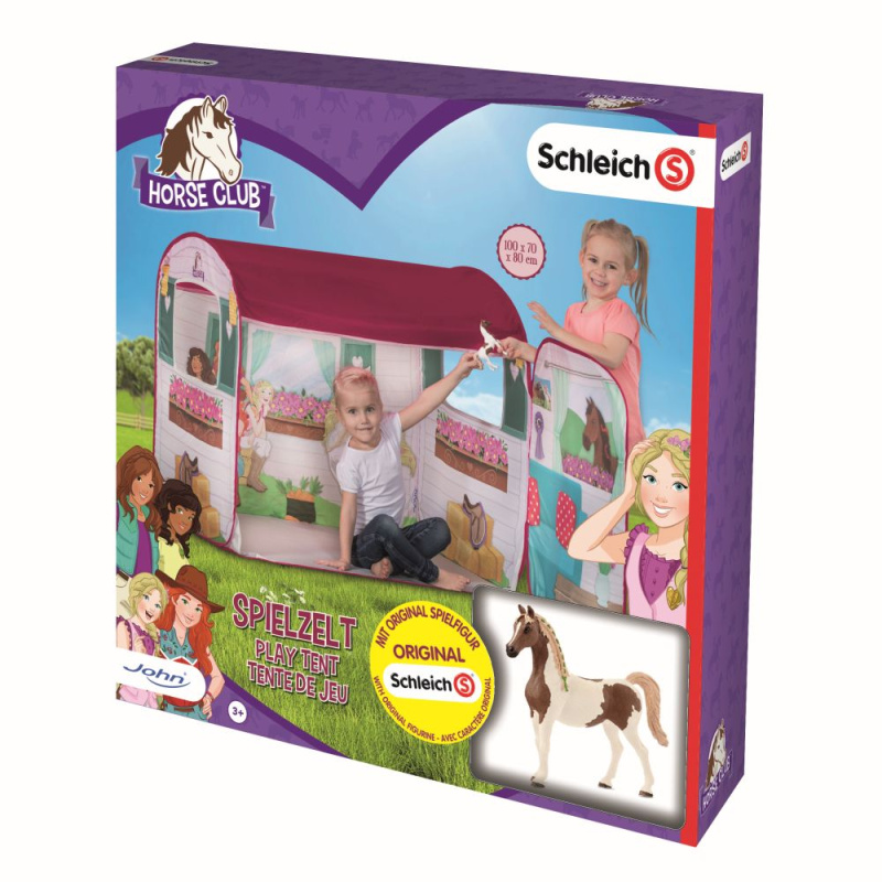 John stan koňská stáj schleich s figurkou koníka 100 x 70 x 80 cm