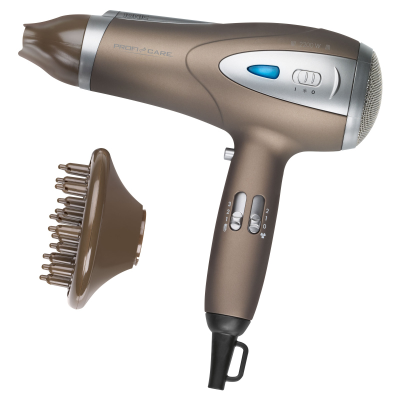 ProfiCare HTD 3113 fén na vlasy Brown 1 ks