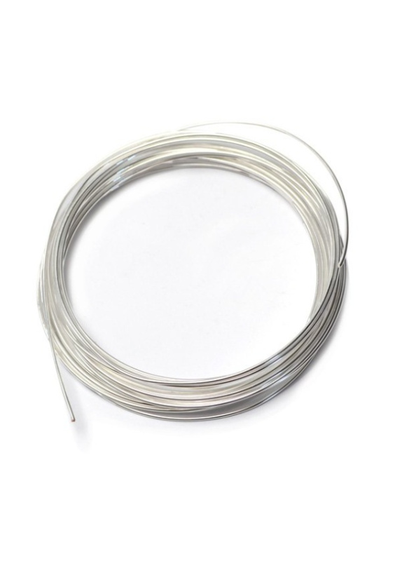 Stříbrný drátek 0,3 mm, cca 20 m Ing.Eva Klejnová