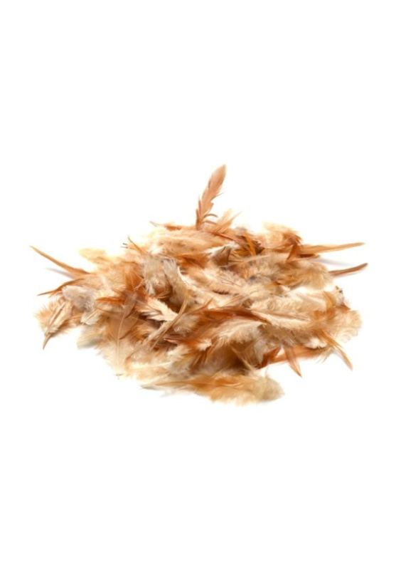 Peří Rayher 6-15 cm, přírodní, 10 g Ing.Eva Klejnová