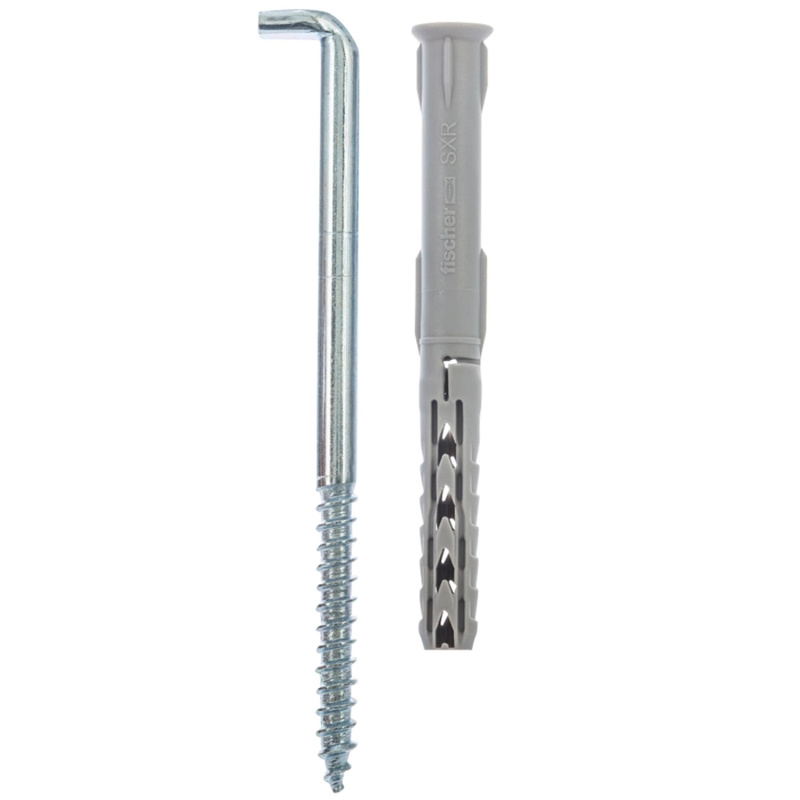 Fischer Rámová hmoždinka SXR 10 x 100 WH K NV uhl.hákem, 1 ks