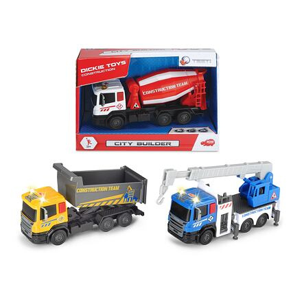 Dickie Nákladní auto Scania City Builder, více druhů
