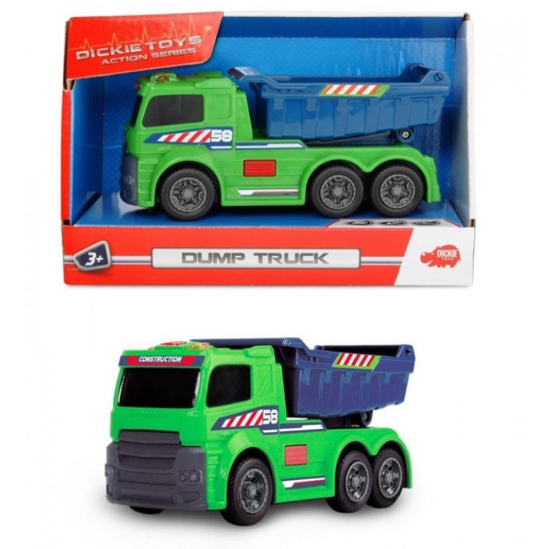 Sklápěčka dump truck 15cm, světlo, zvuk, dickie