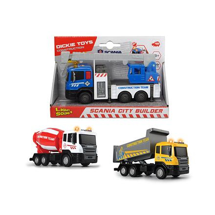 Dickie Nákladní auto Scania City Builder, 3 druhy