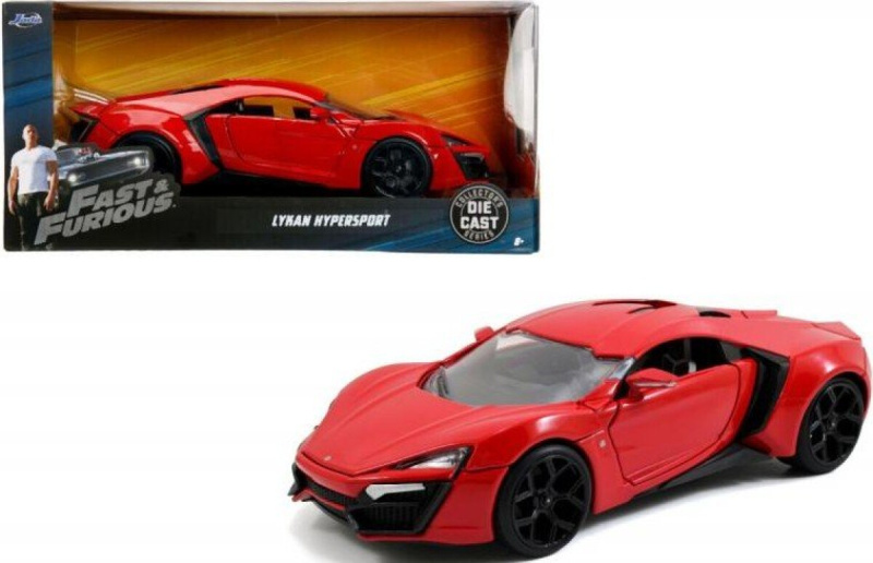 Jada Rychle a zběsile auto Lykan Hyperspot 1:24
