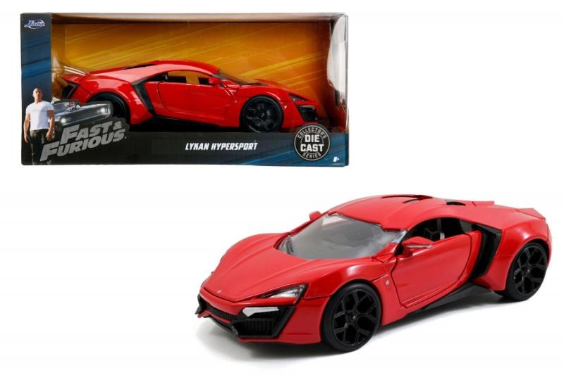 Jada Rychle a zběsile auto Lykan Hyperspot 1:24