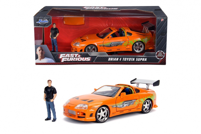 JADA vůz Fast & Furious 1995 Toyota Supra tlakově litý bronz 1:24