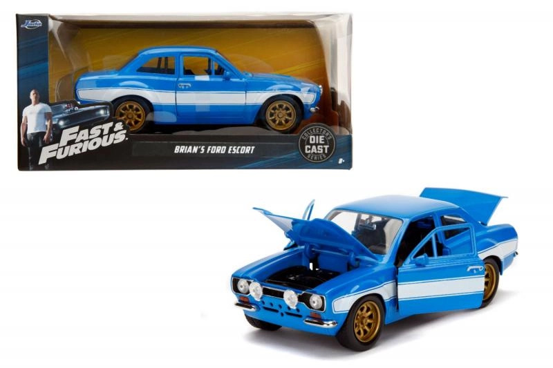 Jada Rychle a zběsile Brianovo auto 1974 Ford Escort 1:24