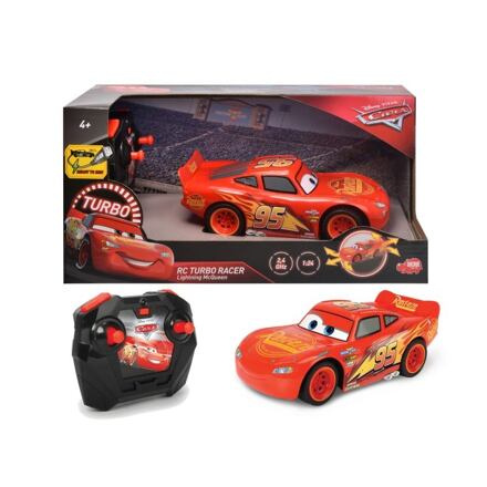 RC Cars 3 Blesk McQueen Turbo Racer 1:24 17cm