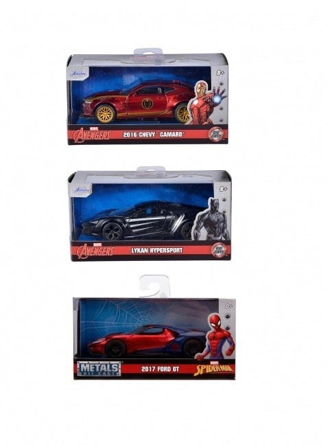 Kovový model auta MARVEL 1:32 (mix variant)